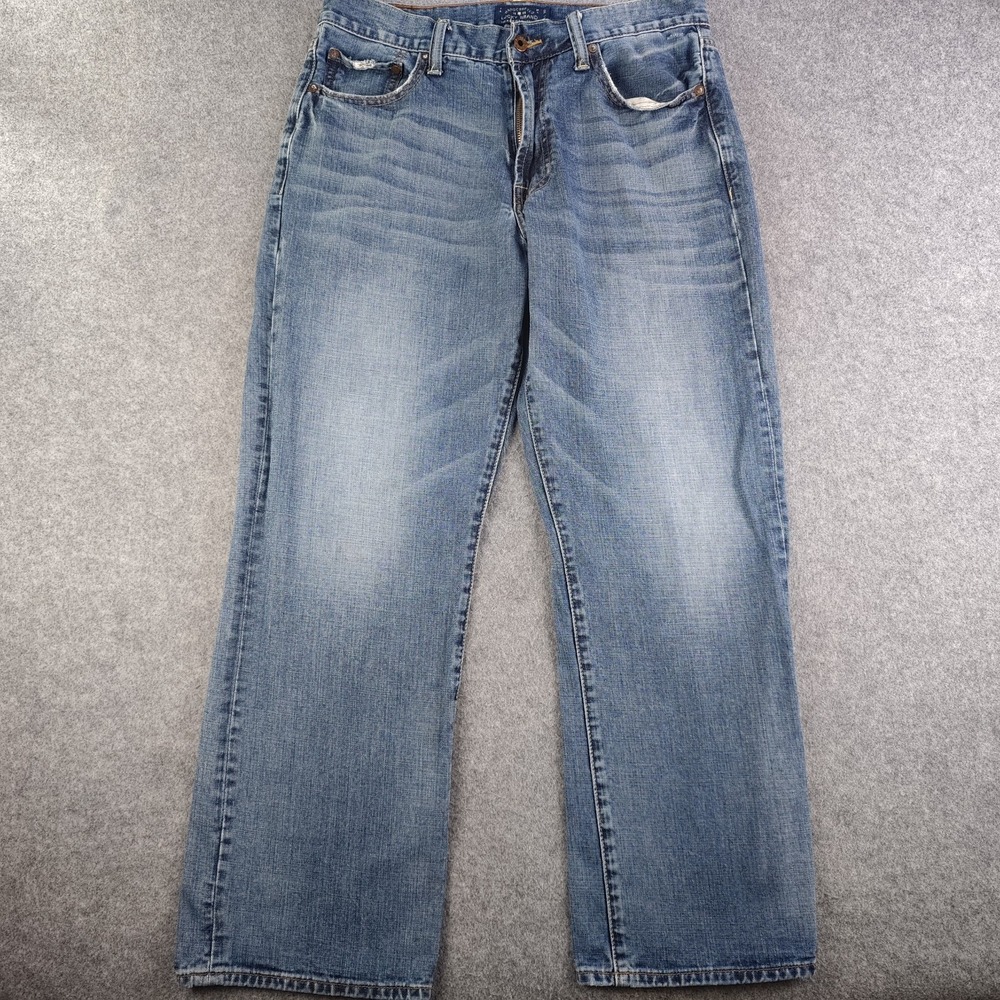 Lucky Brand Men's Bootcut Jeans in Light Blue Wash